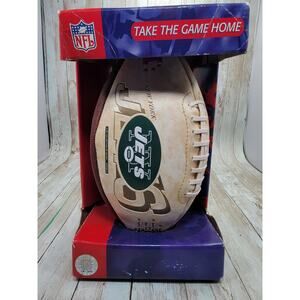 New York Jets Vintage Football Sports Take The Game Home Football Full Size Ball